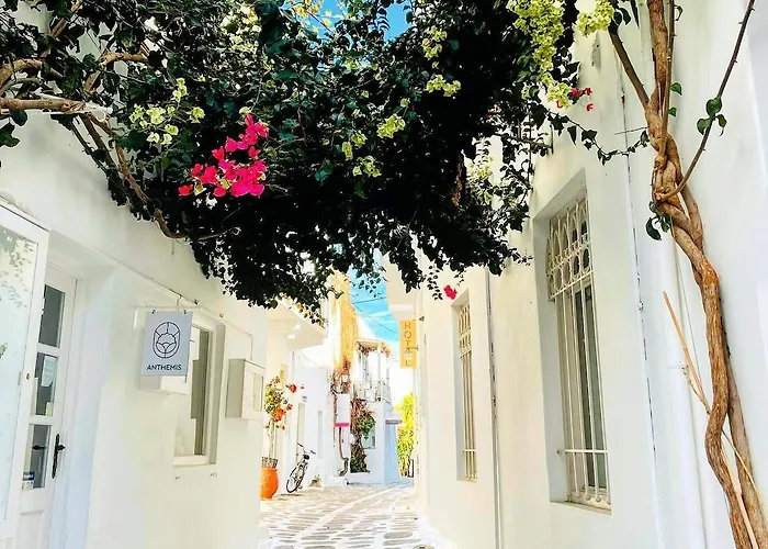 Charming Maison With Terrace, Parikia Center בית נופש פארוס